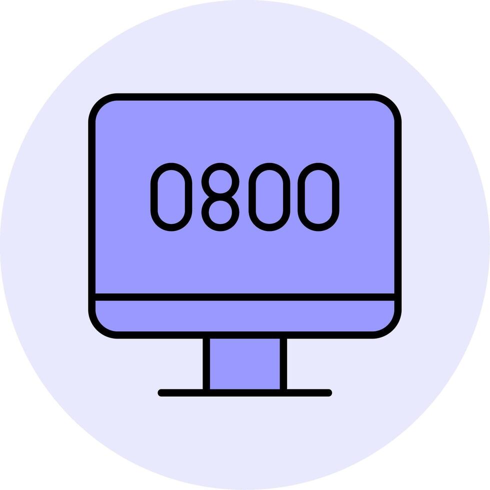 Help Line Vector Icon