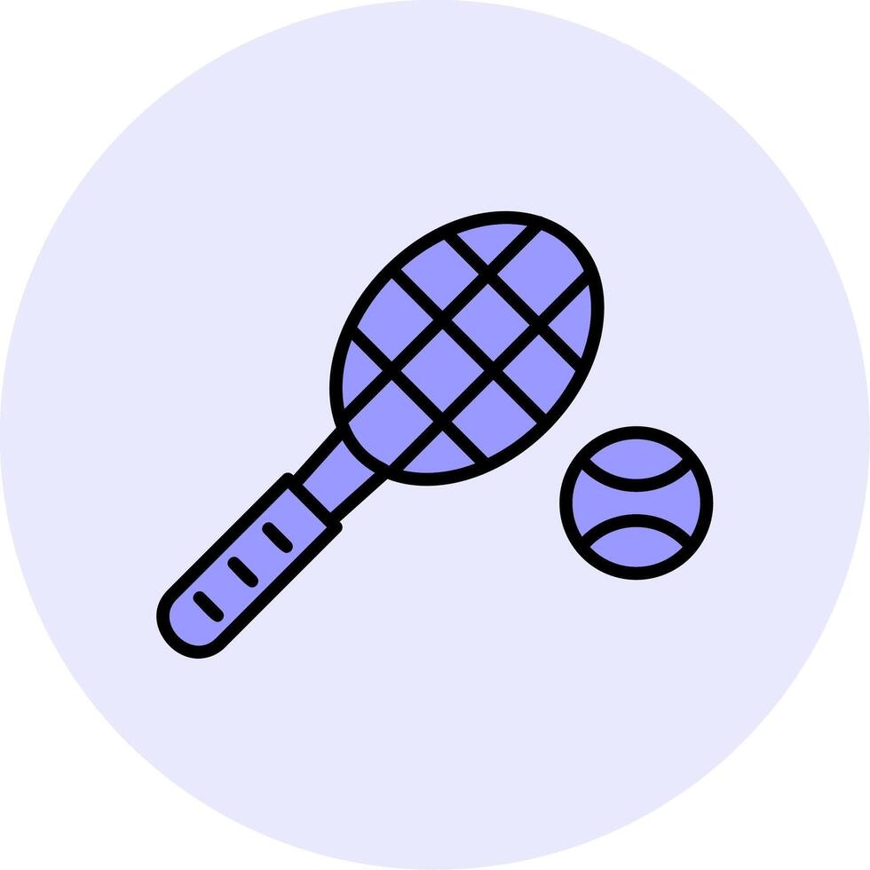 Tennis Vector Icon