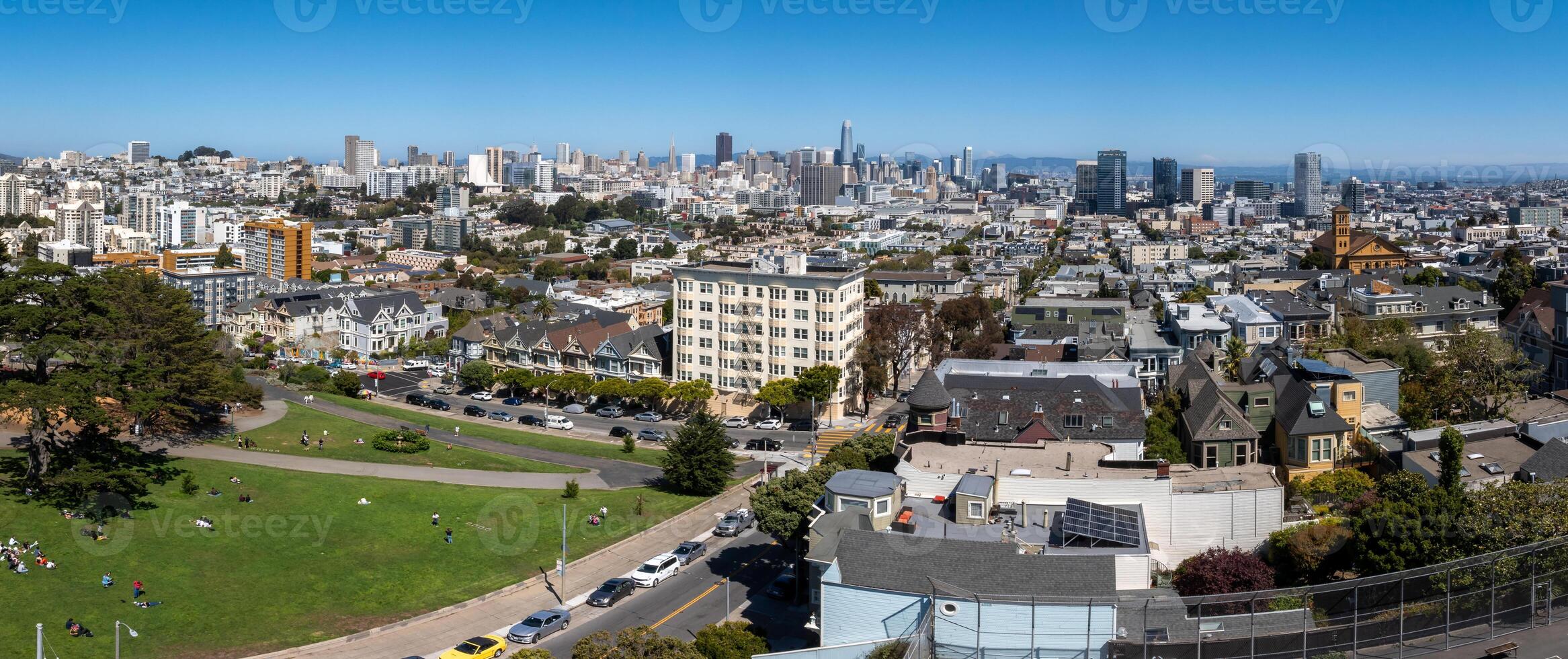 The Painted Ladies of San Francisco, California, USA. photo