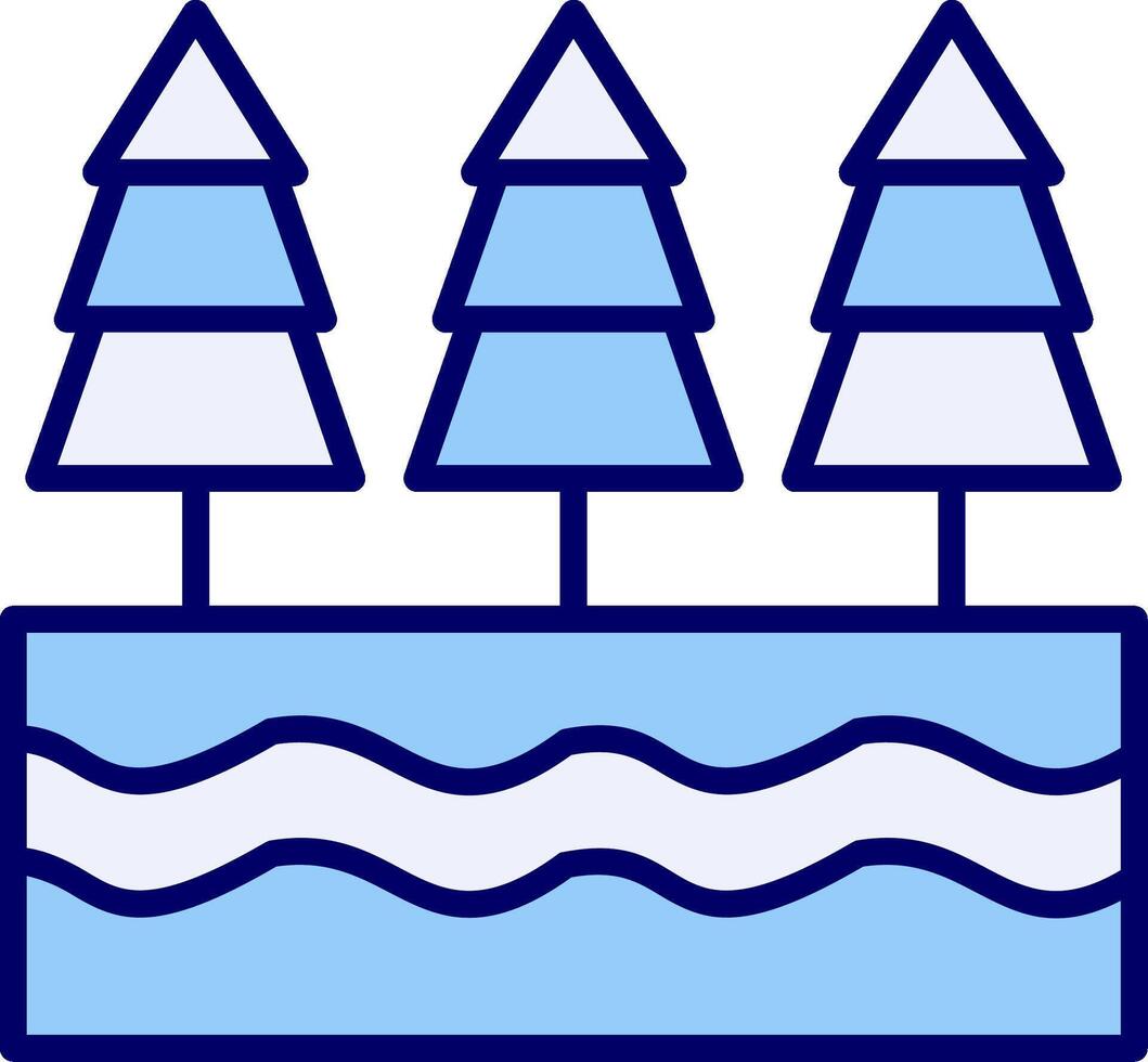 River Vector Icon