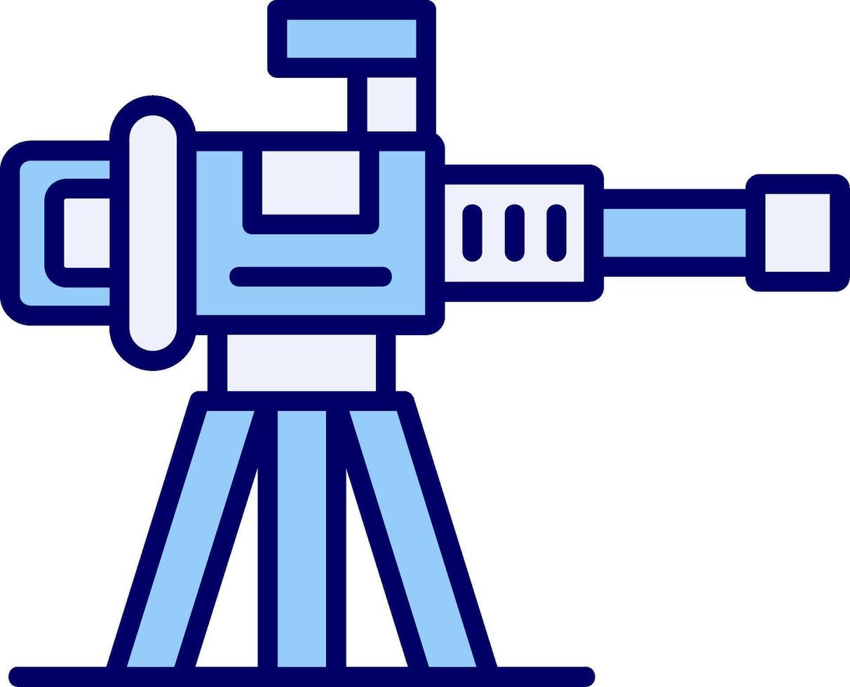 Heavy Machine gun Vector Icon