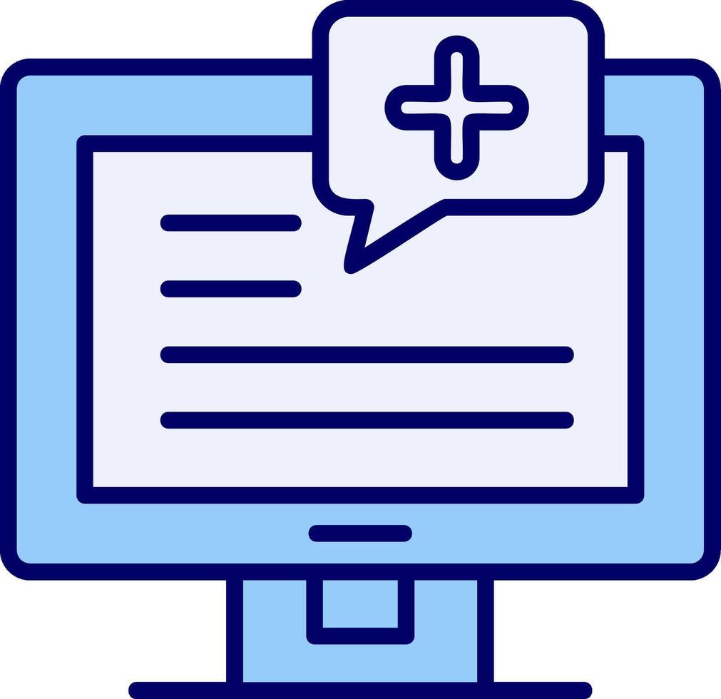 Medical Notification Vector Icon