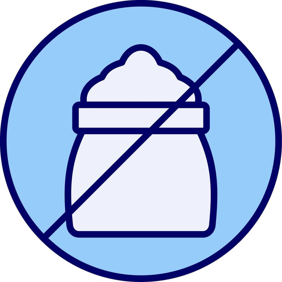 No Sugar Vector Icon