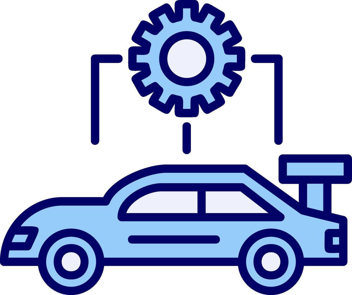 Car Configuration Vector Icon