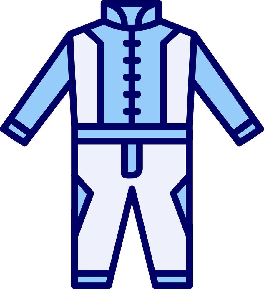 Race Suit Vector Icon