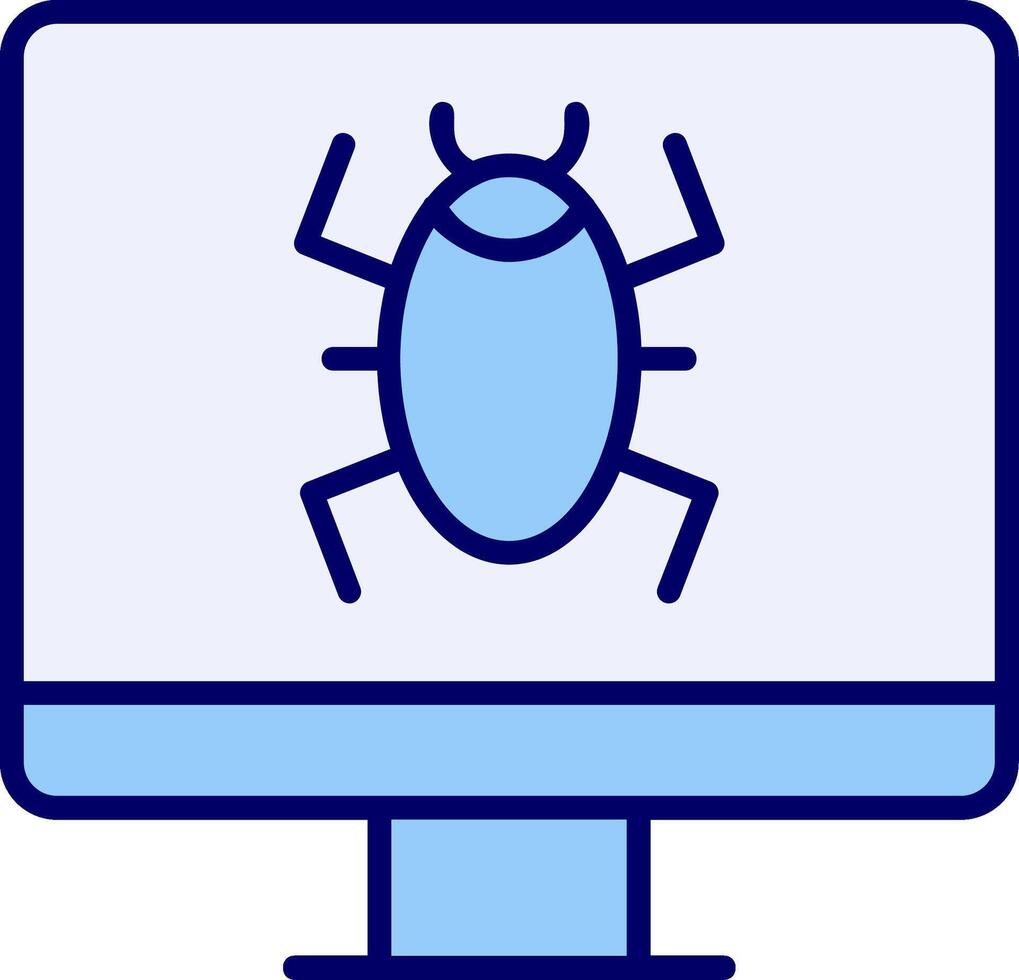 Computer Virus Vector Icon