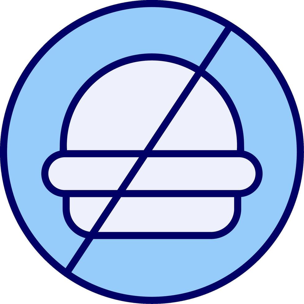 No Food Vector Icon