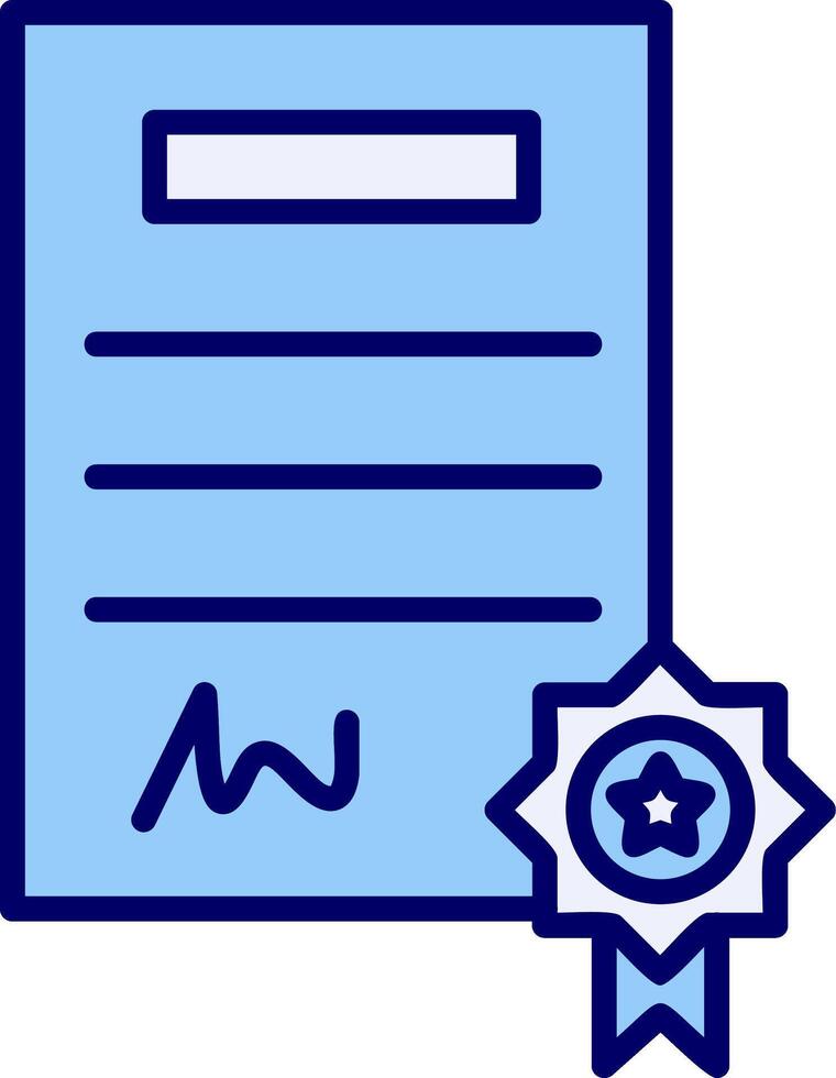Certificate Vector Icon