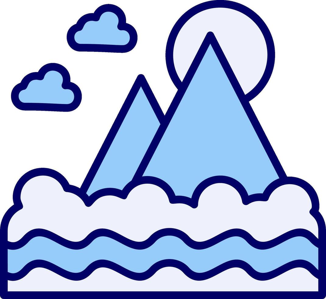 Mount Fuji Vector Icon