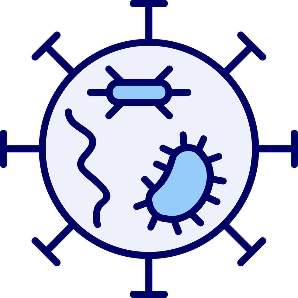 Virus Vector Icon