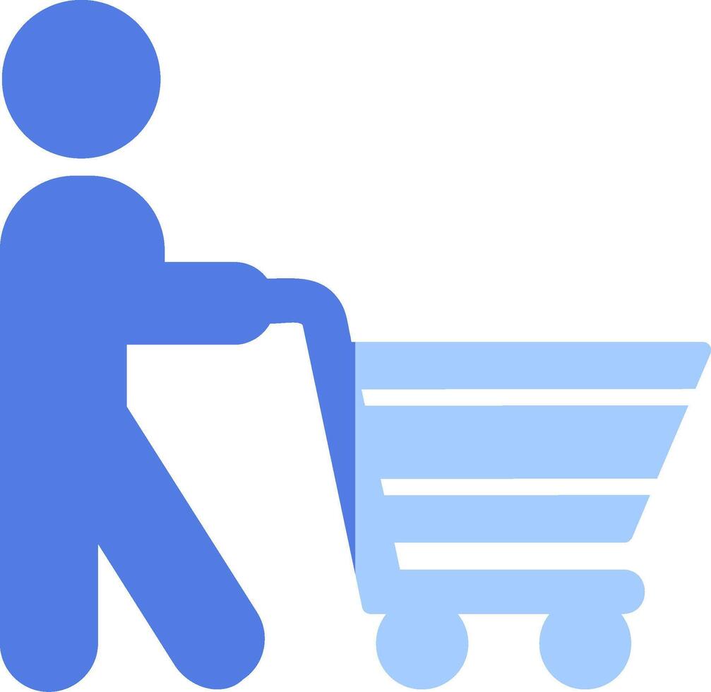 icono de vector de compras