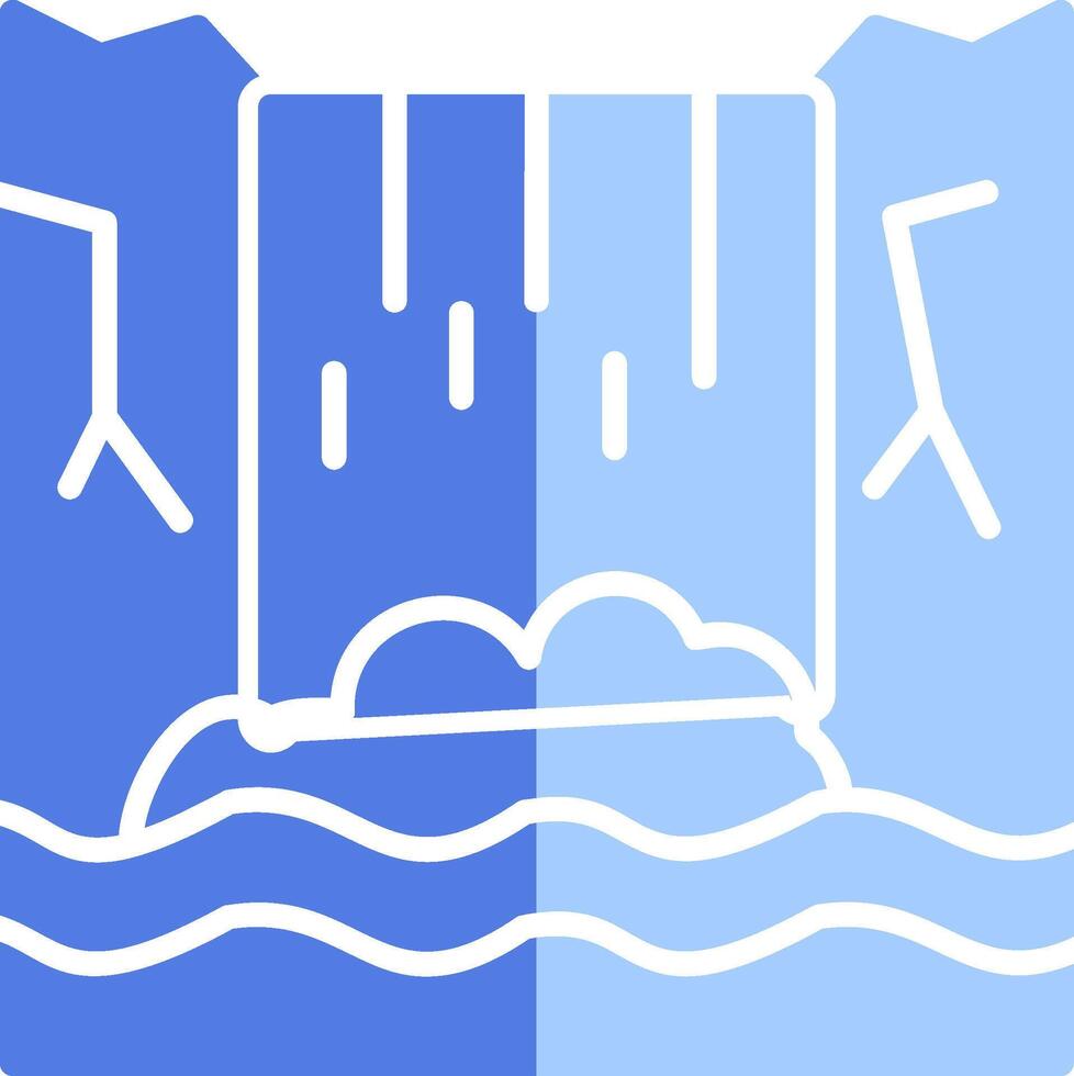 Waterfall Vector Icon