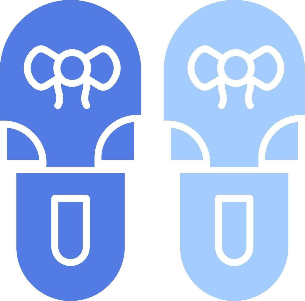 Slippers Vector Icon