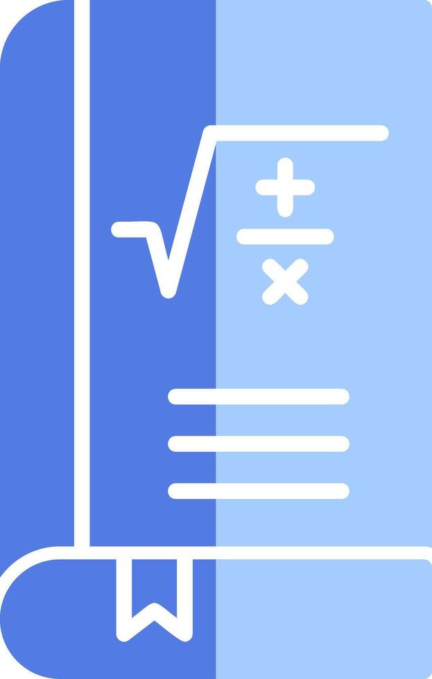 Maths Book Vector Icon