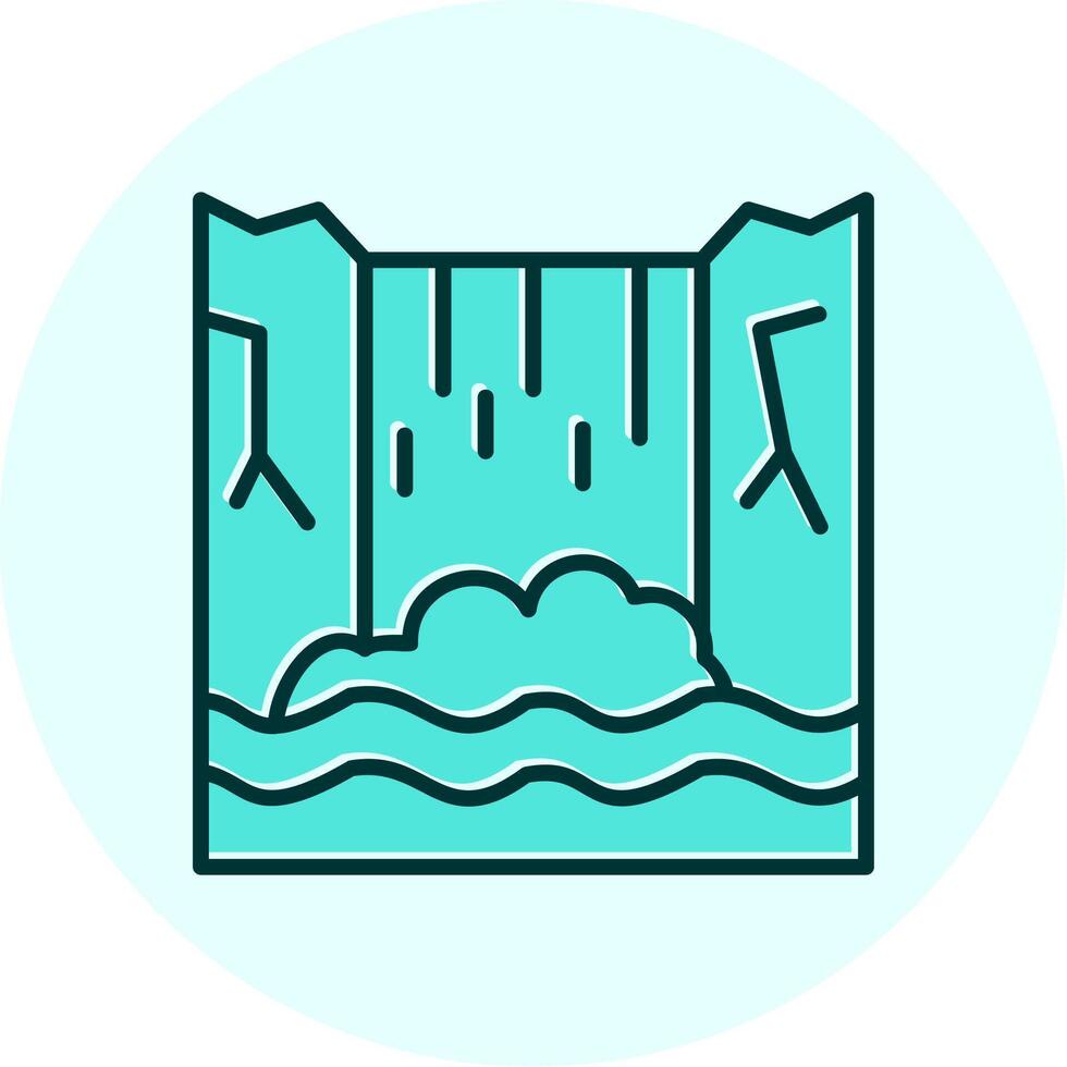 Waterfall Vector Icon