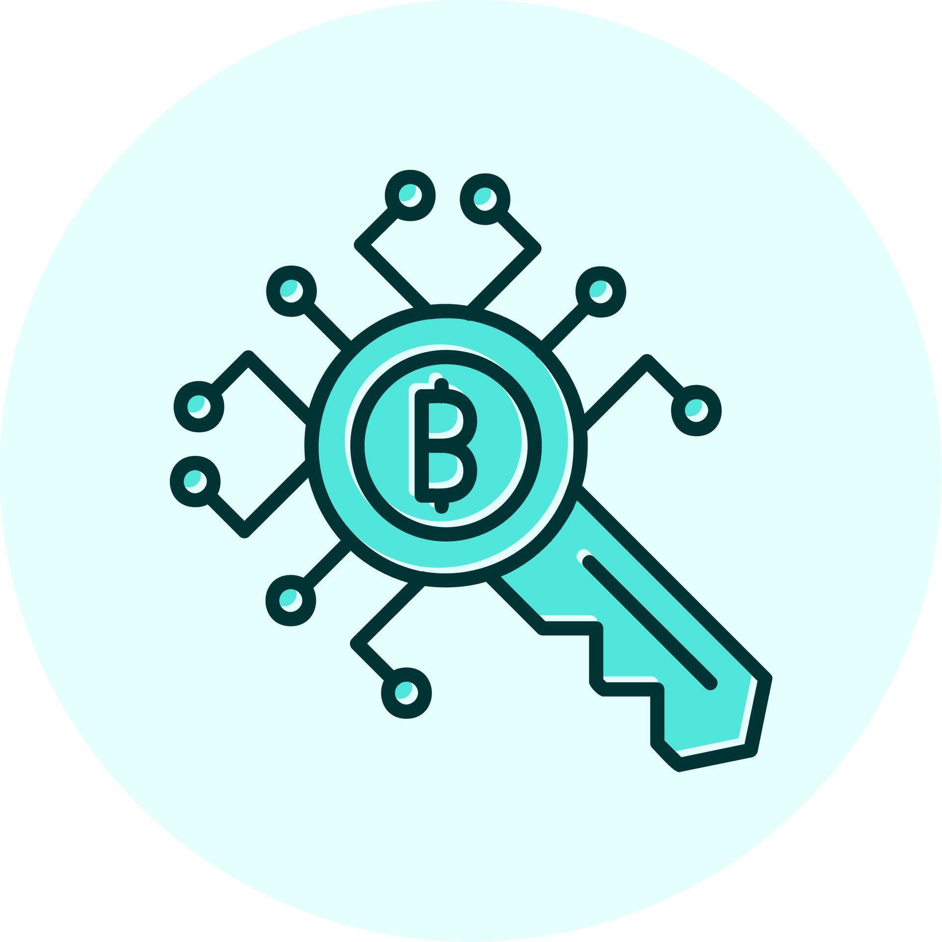 Encryption Key Vector Icon 38914116 Vector Art at Vecteezy