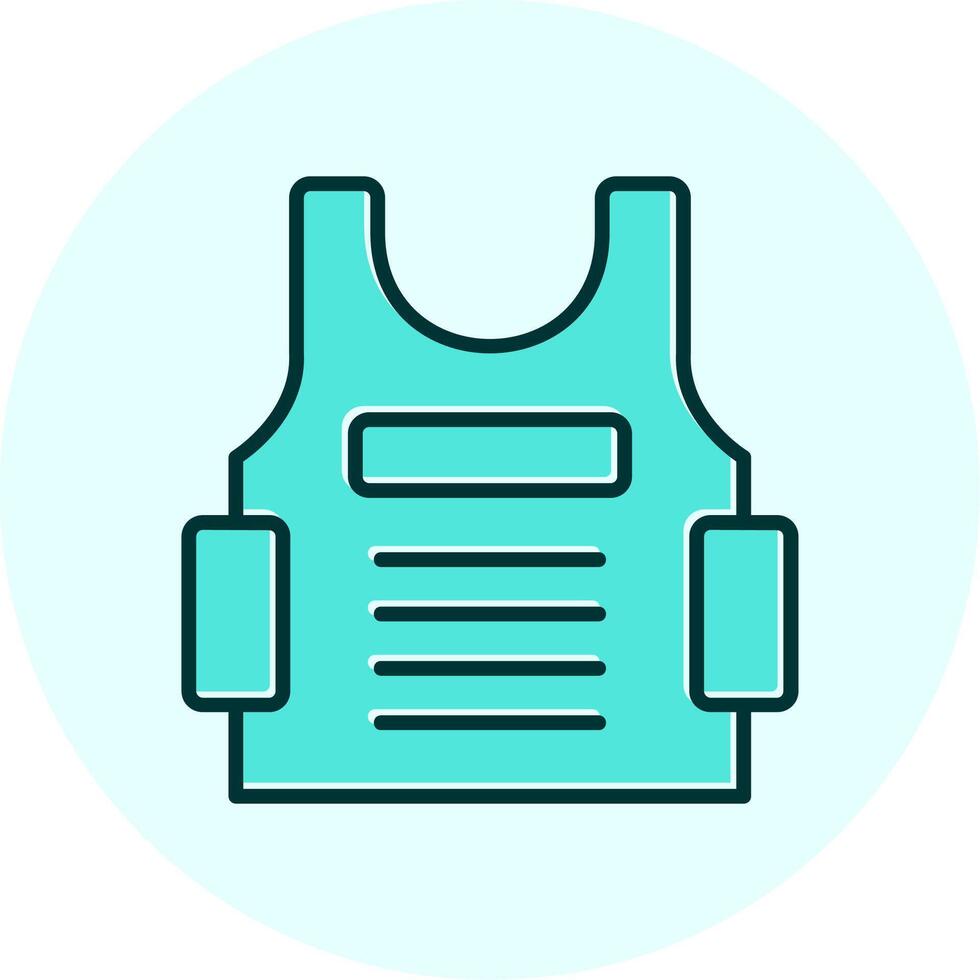 Bulletproof Vest Vector Icon