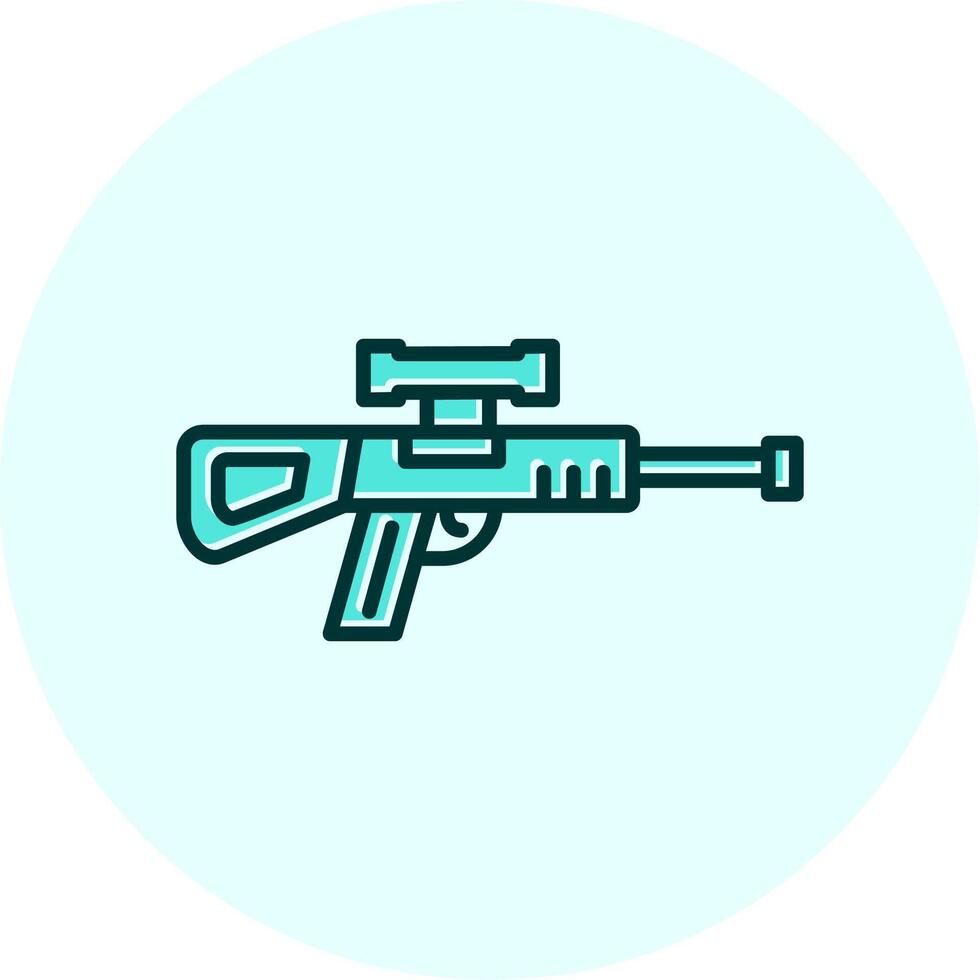 Sniper Gun Vector Icon