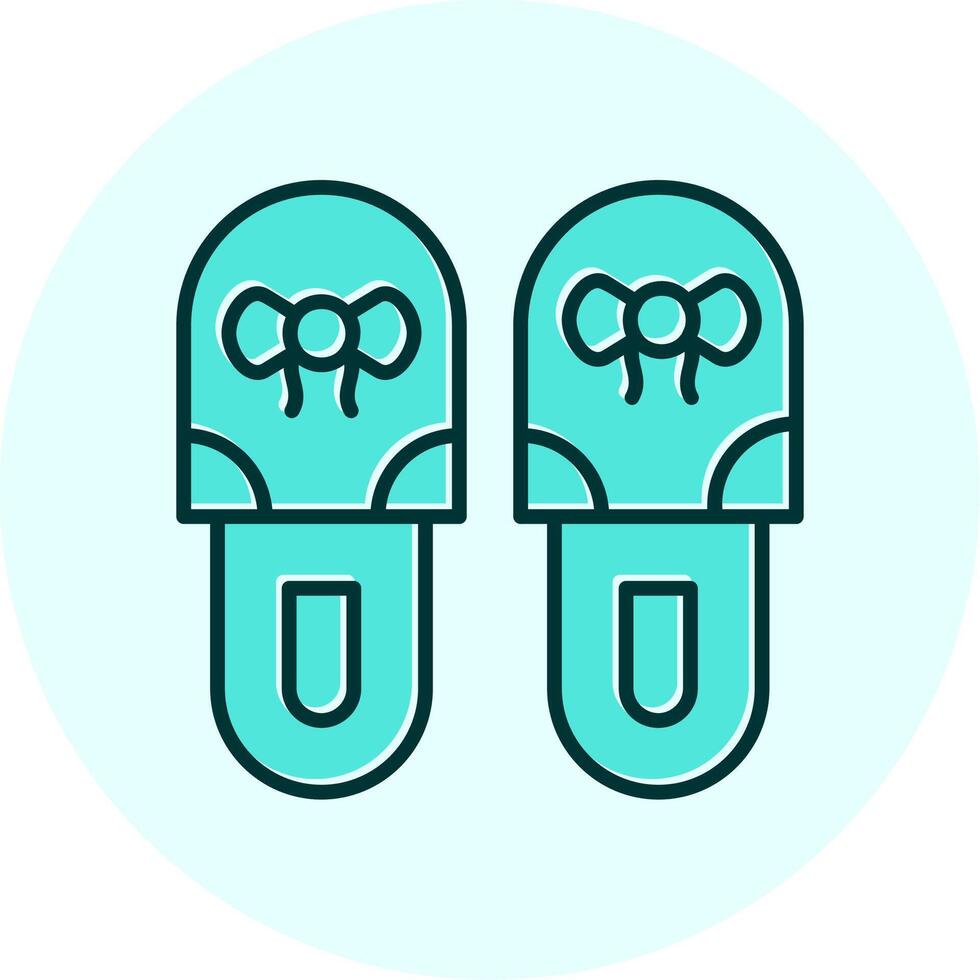 Slippers Vector Icon