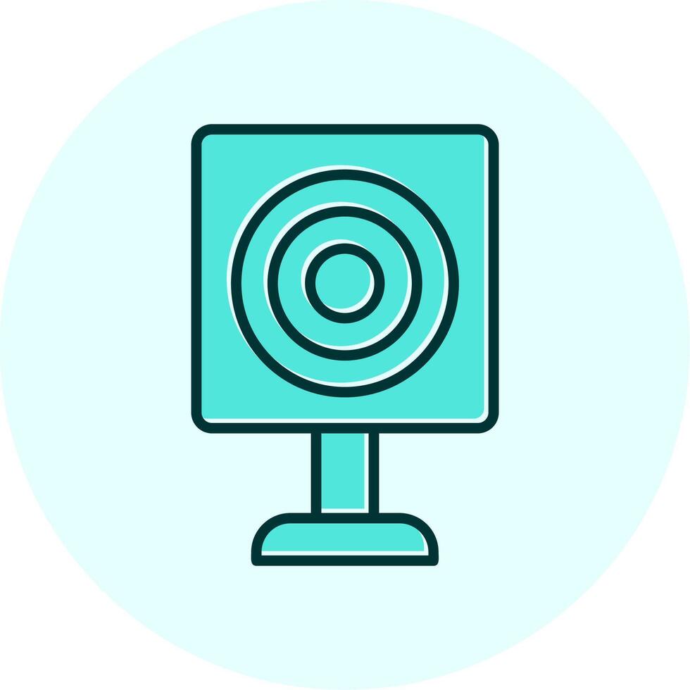 Military Target Vector Icon