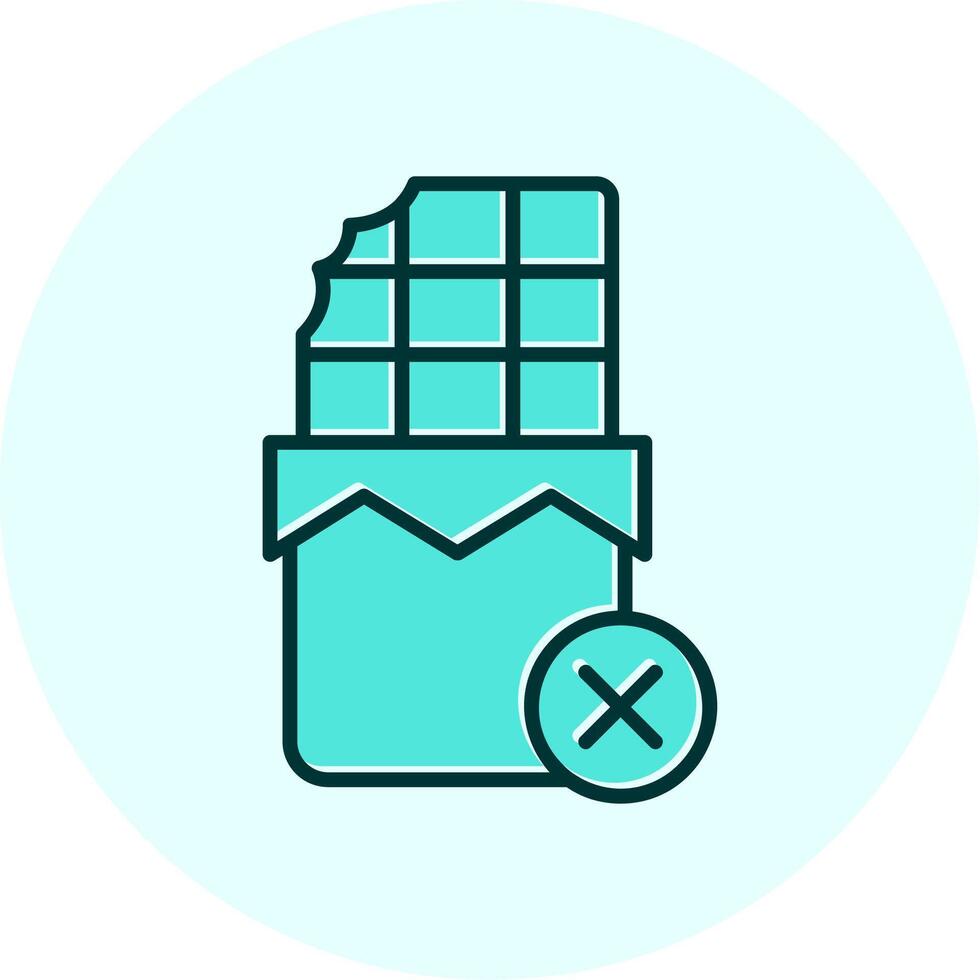 No Chocolate Vector Icon