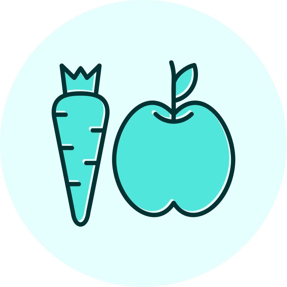 Healthy Food Vector Icon