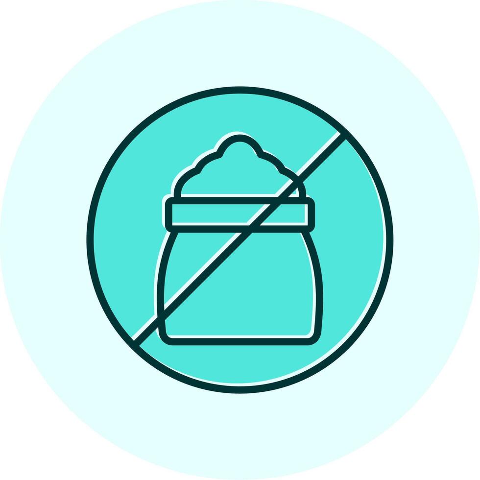 No Sugar Vector Icon