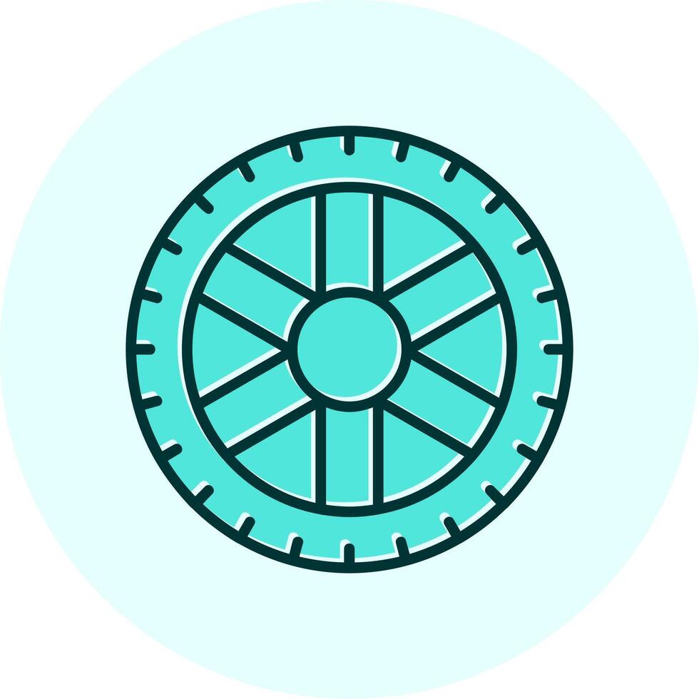 Tire Vector Icon