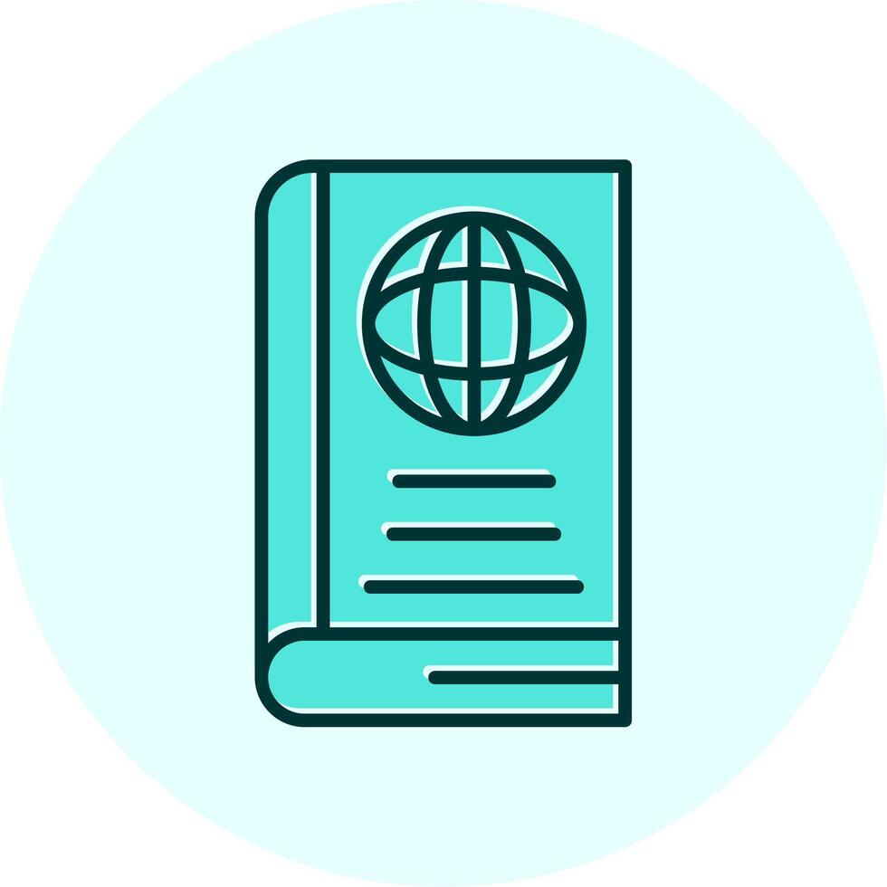 World Book Vector Icon
