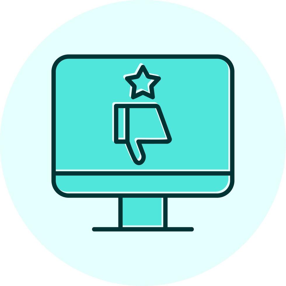 Bad Review Vector Icon