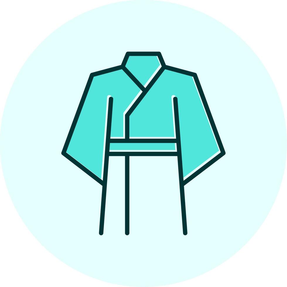 kimono vector icono