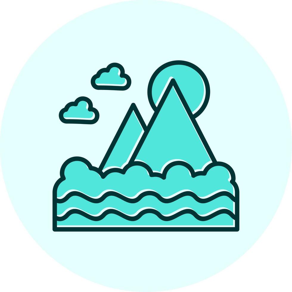 Mount Fuji Vector Icon