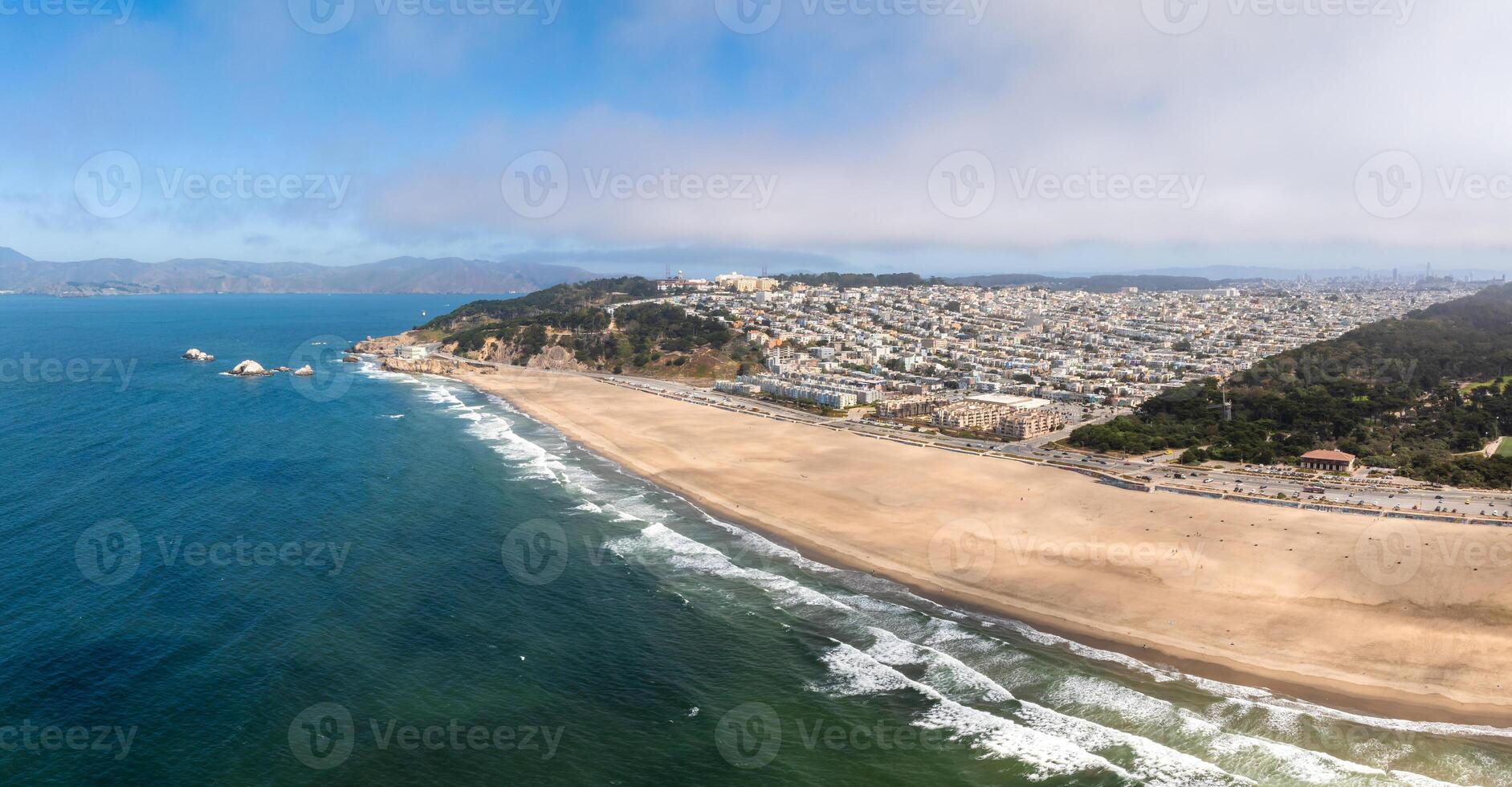 Where the sea meets the land in San Francisco. photo
