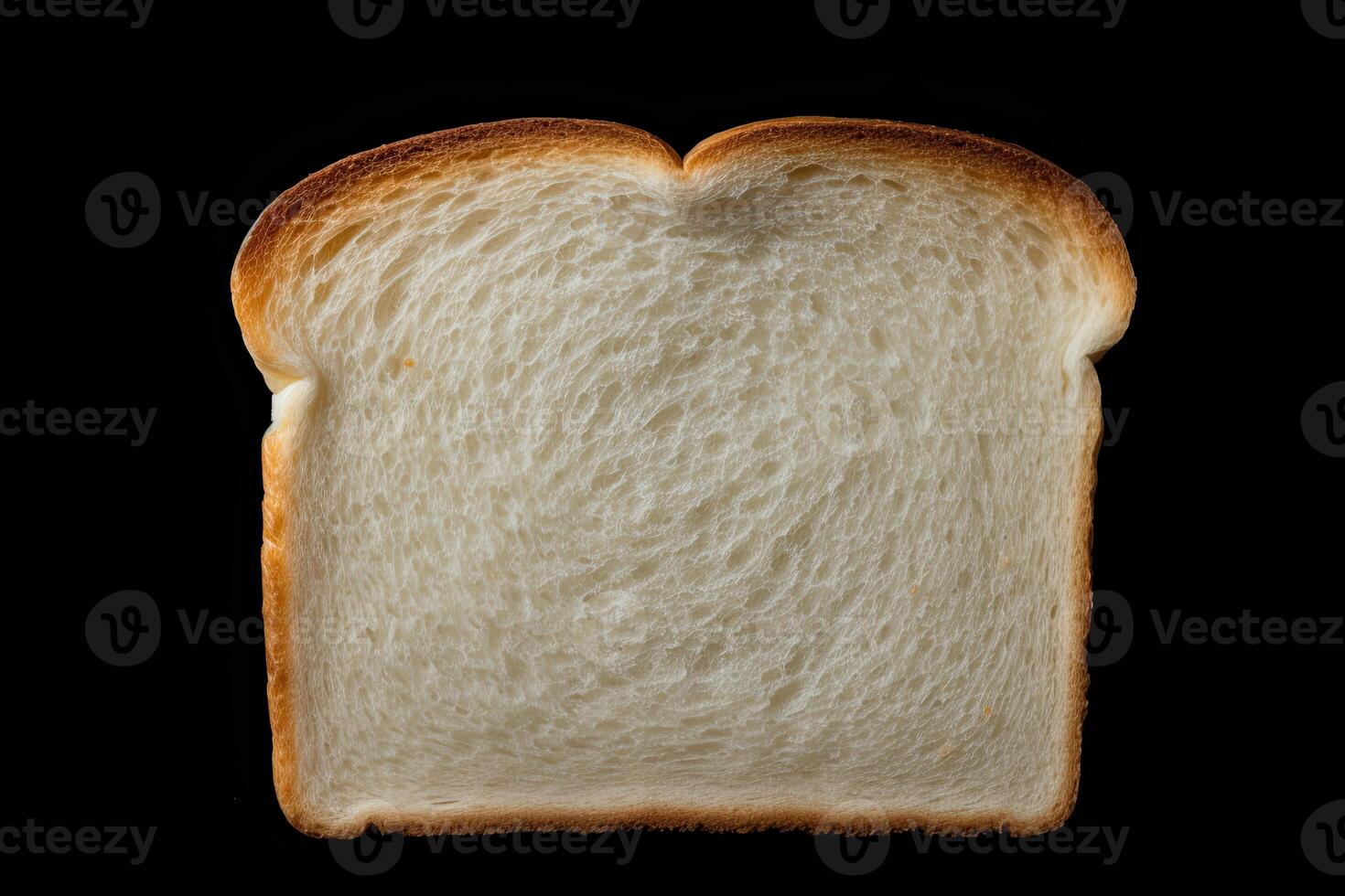 AI generated Toast bread closeup photo