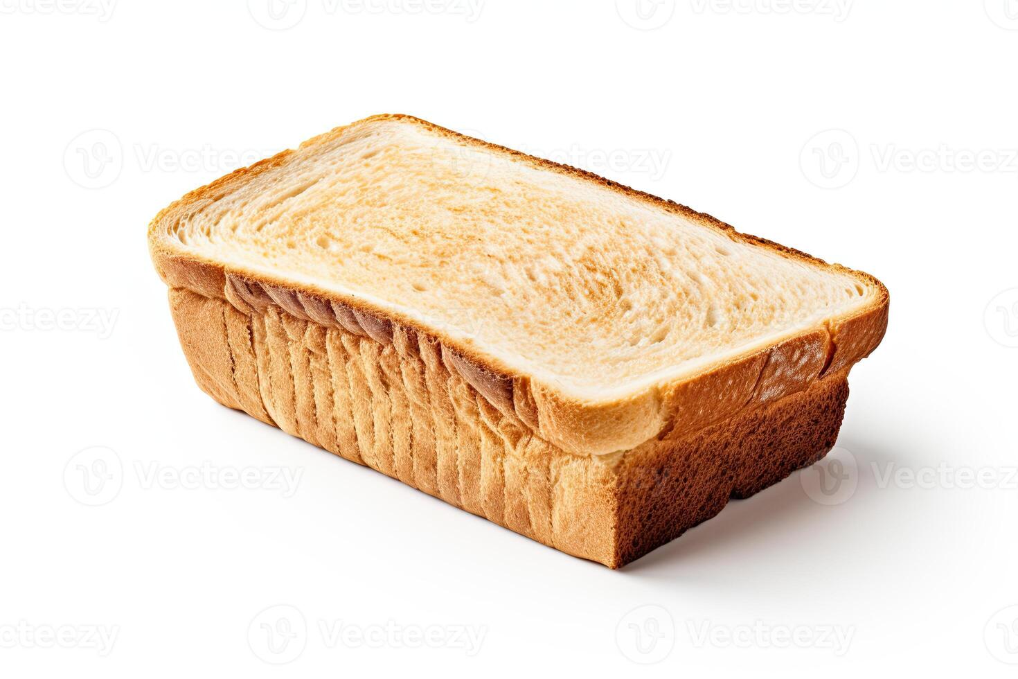 AI generated Toast bread closeup photo