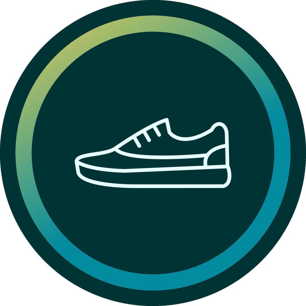 icono de vector de zapatillas