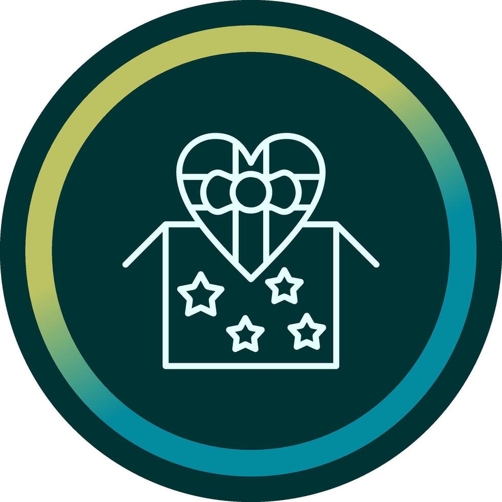 Heart Box Vector Icon