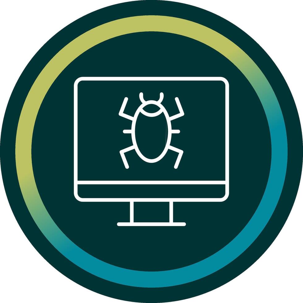 Computer Virus Vector Icon