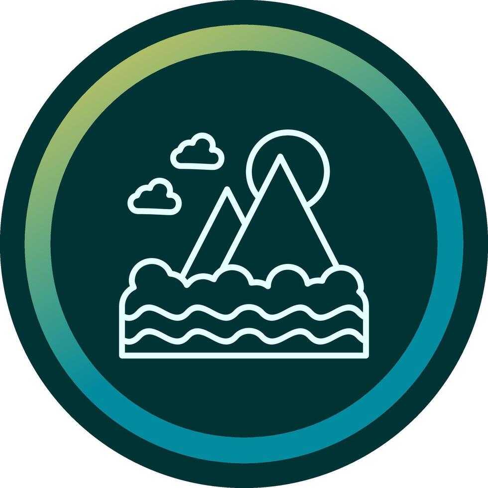 Mount Fuji Vector Icon