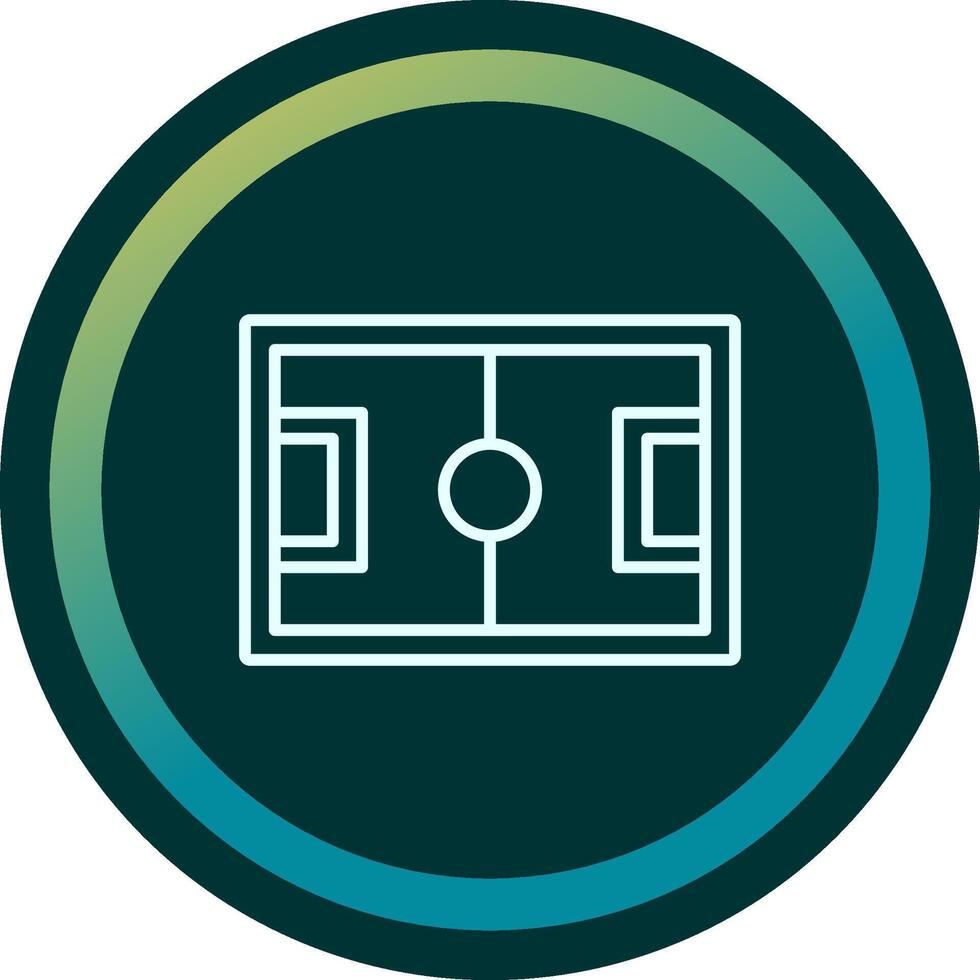 Football Ground Vector Icon