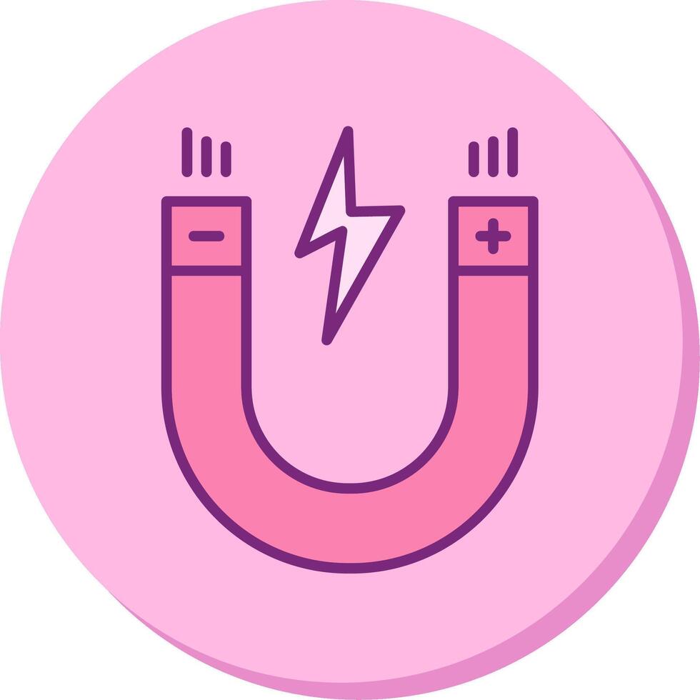 Magnetism Vector Icon