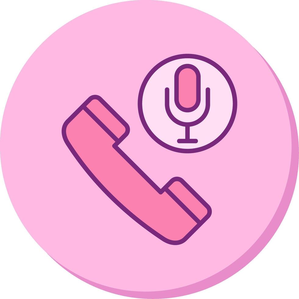 Call Record Vector Icon