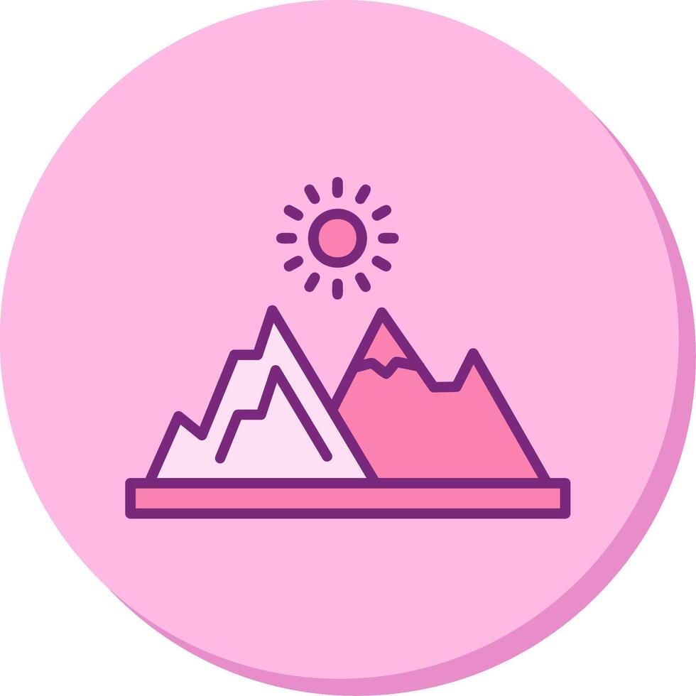 Mountain Vector Icon