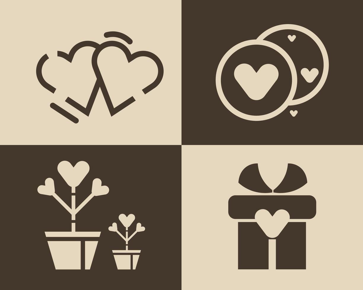 valentine love icon asset graphic vector