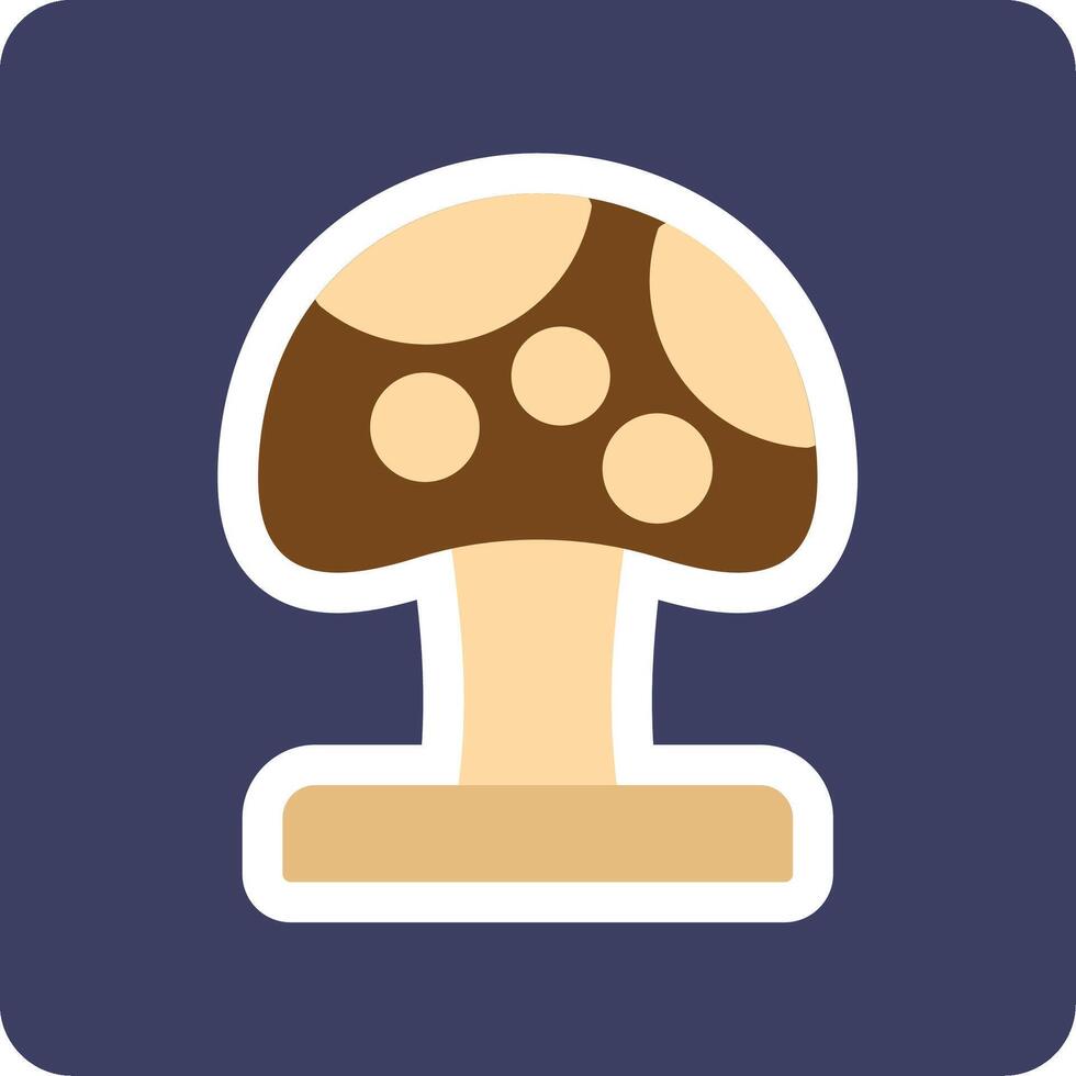 Mushroom Vector Icon