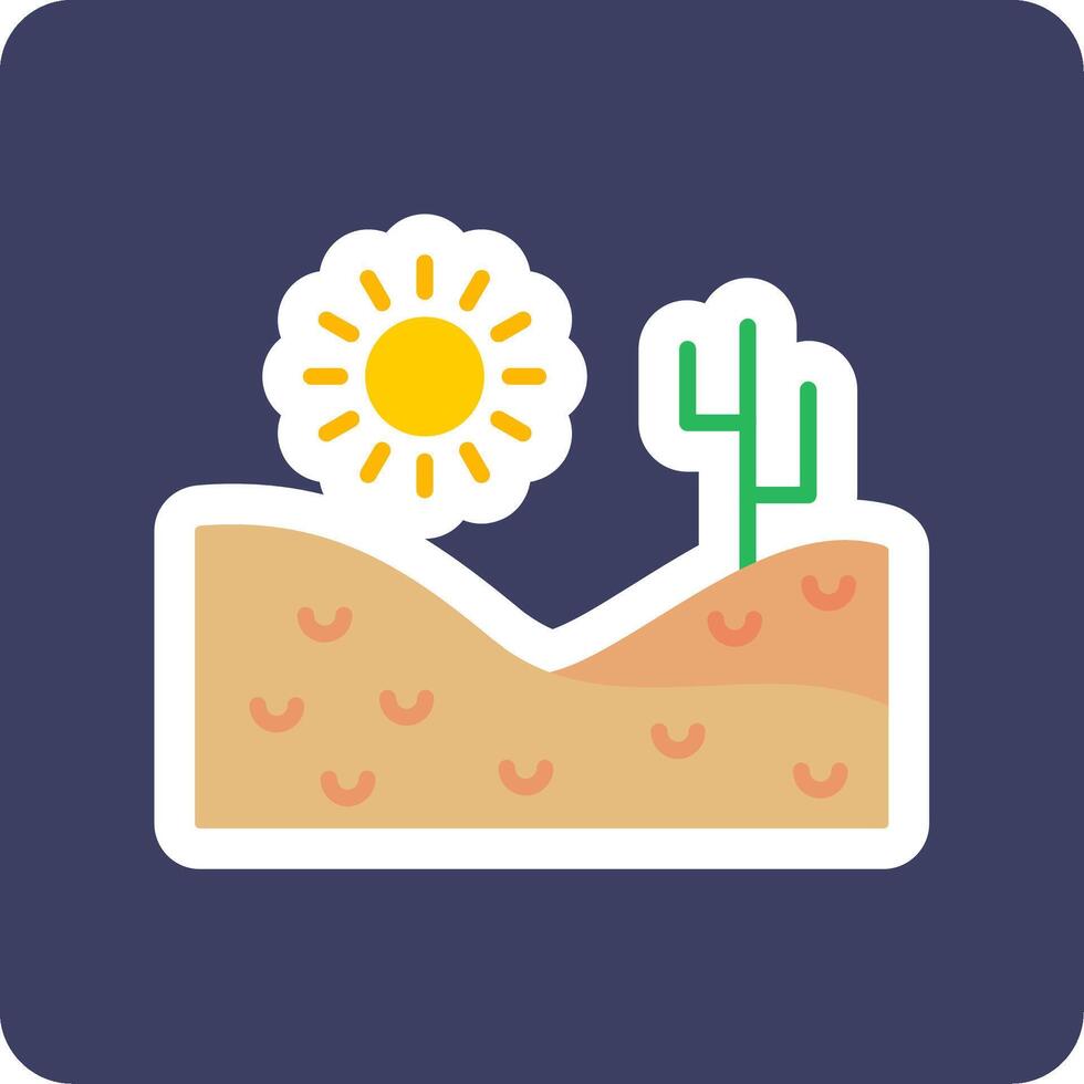 Desert Vector Icon