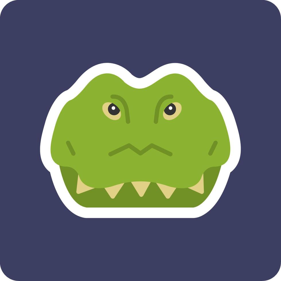 cocodrilo vector icono