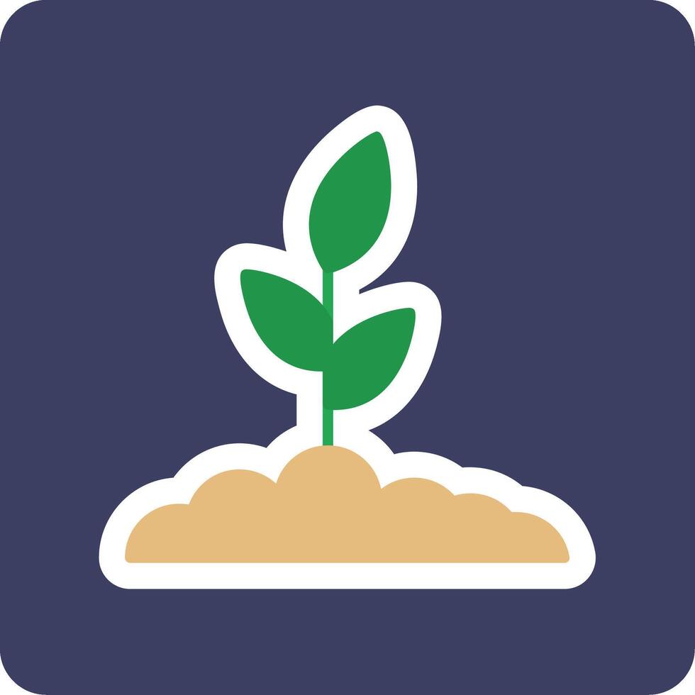 icono de vector de planta