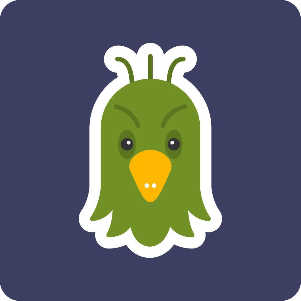 icono de vector de loro