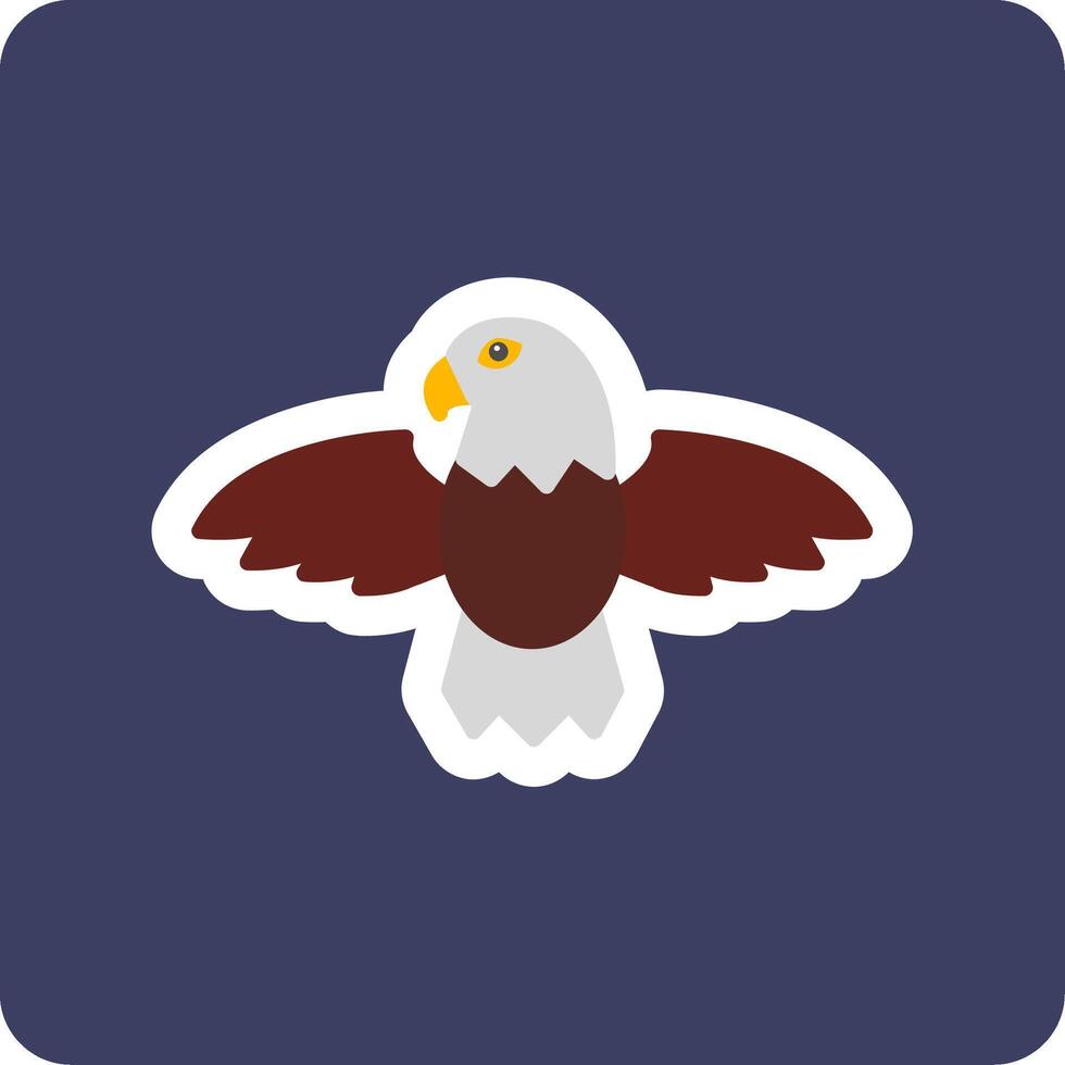 icono de vector de águila